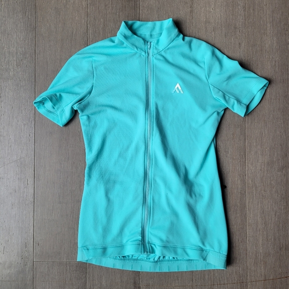 Lululemon 7Mesh Quantum Cycling Jersey Short Sleeve Size Medium - Picture 4 of 15